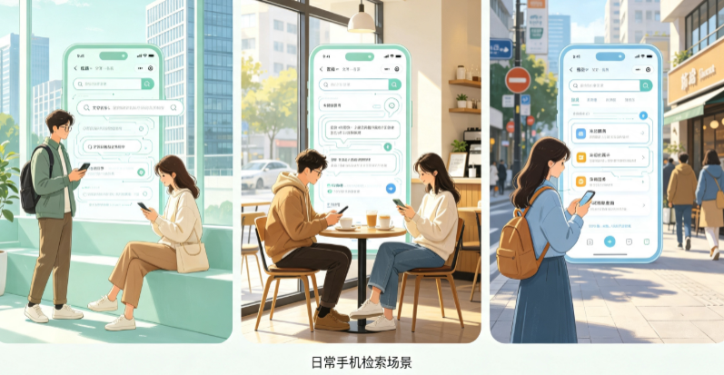 含山县普通人日常手机使用场景拆解：GEO 与 AI 优化如何改变信息检索体验